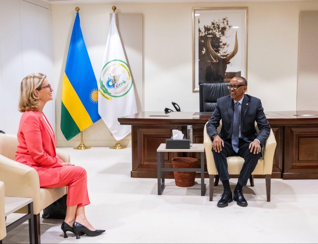 Perezida Kagame yabonanye na Bogdan-Martin wa ITU