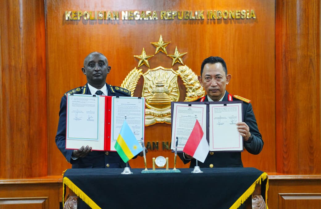 U Rwanda na Indonisia bashyize umukono ku masezerano agamije umutekano