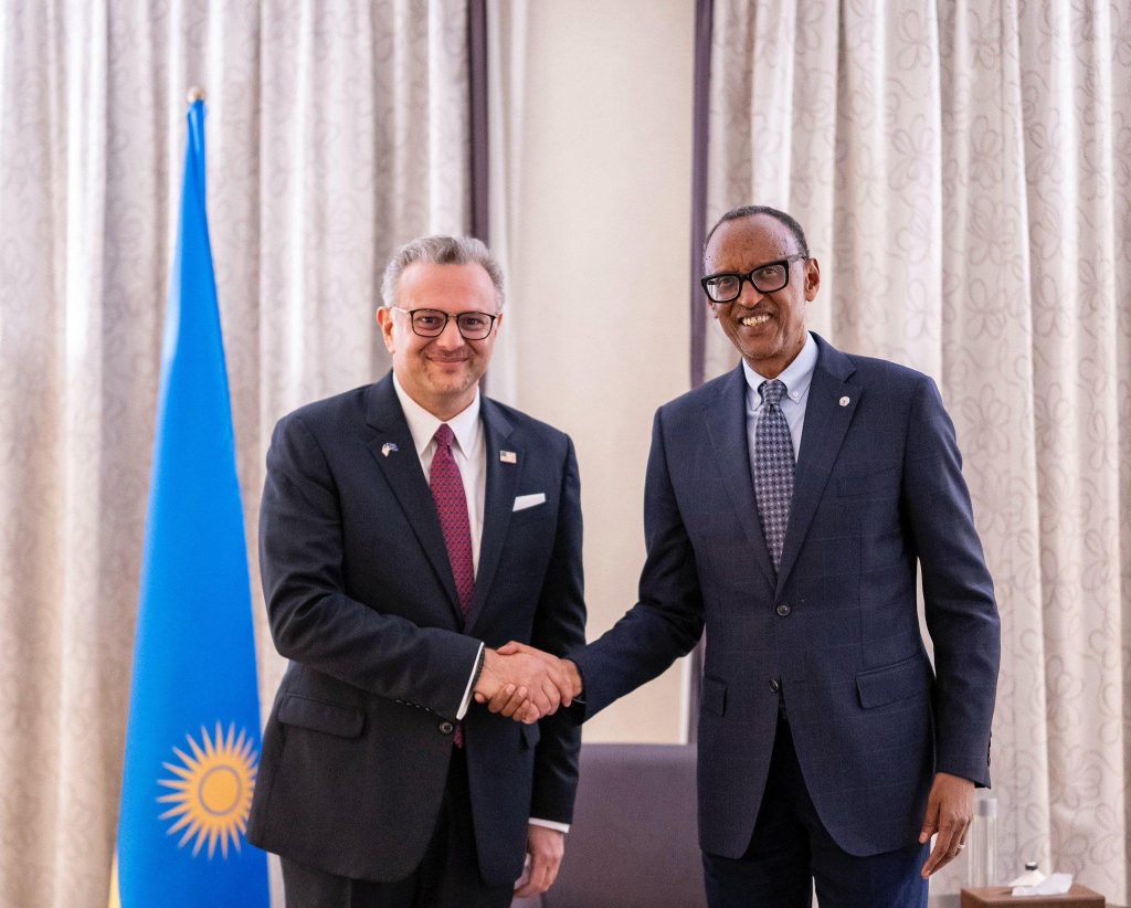 Perezida Kagame yaganiriye na Massad Boulos ku mutekano w’Ibiyaga Bigari