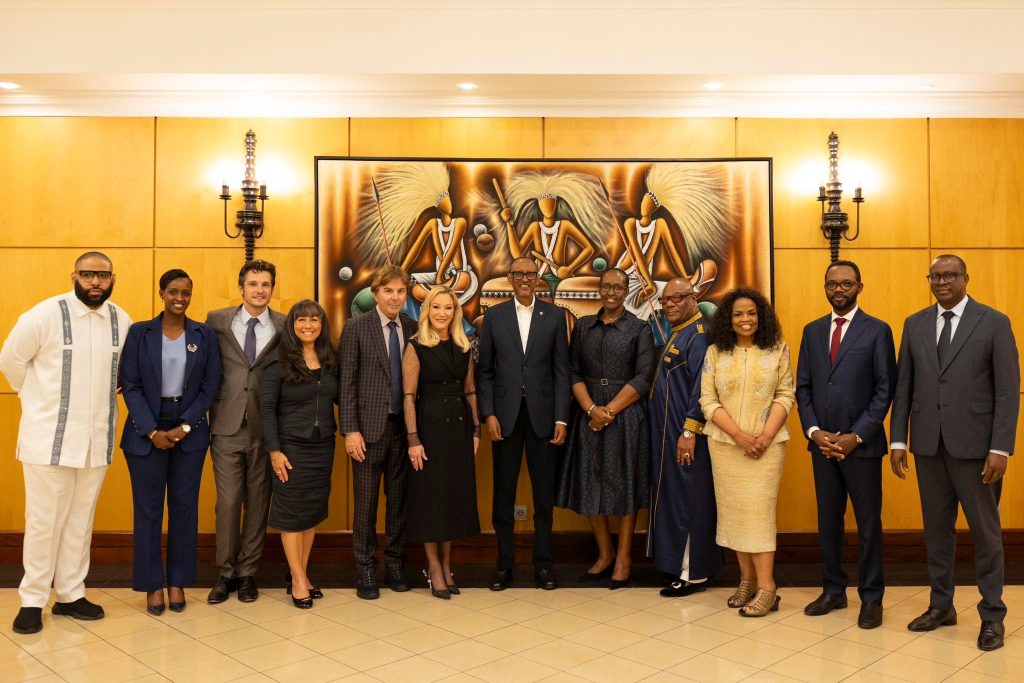 Perezida Kagame yakiriye abajyanama ba USA mu by’iyobokamana
