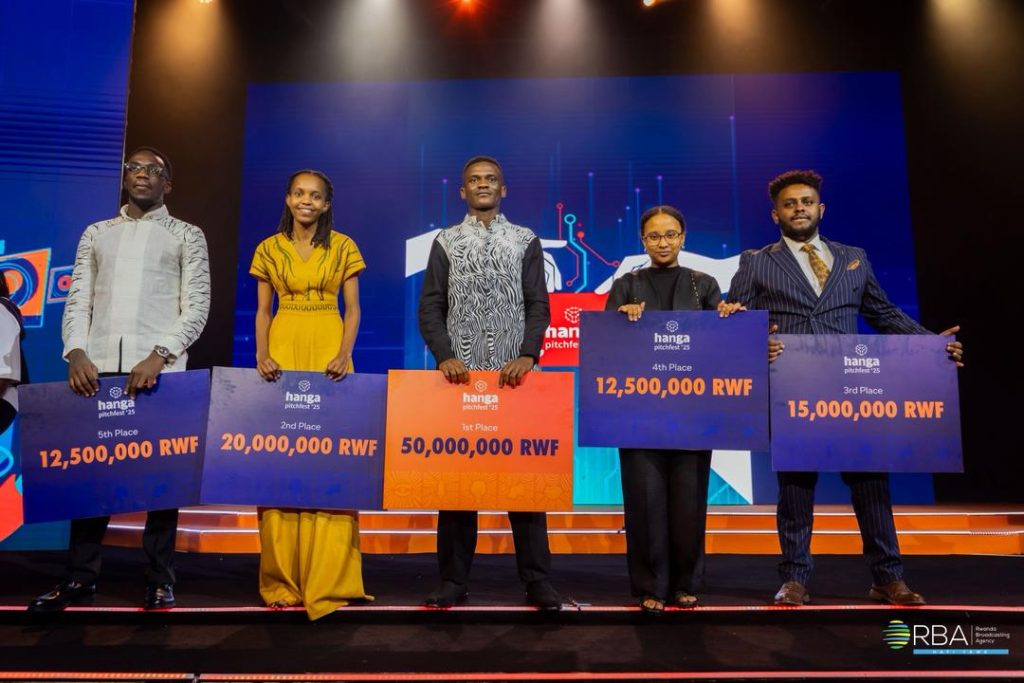 Imishinga 5 yahize indi muri Hanga Pitchfest yahembwe miliyoni 110 Frw