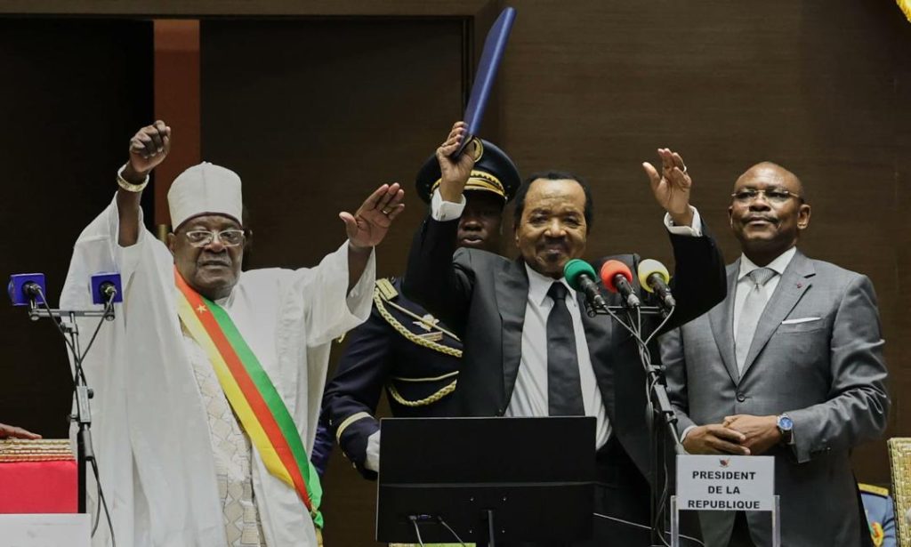 Cameroon: Paul Biya yarahiriye kongera kuyobora icyo gihugu