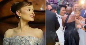 Umugabo wasimbukiye Ariana Grande ari kwiyerekana yajyanwe mu nkiko