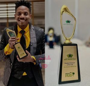 Kenya: Umunyarwenya Eric Omondi yegukanye igihembo cy’ibikorwa by’urukundo