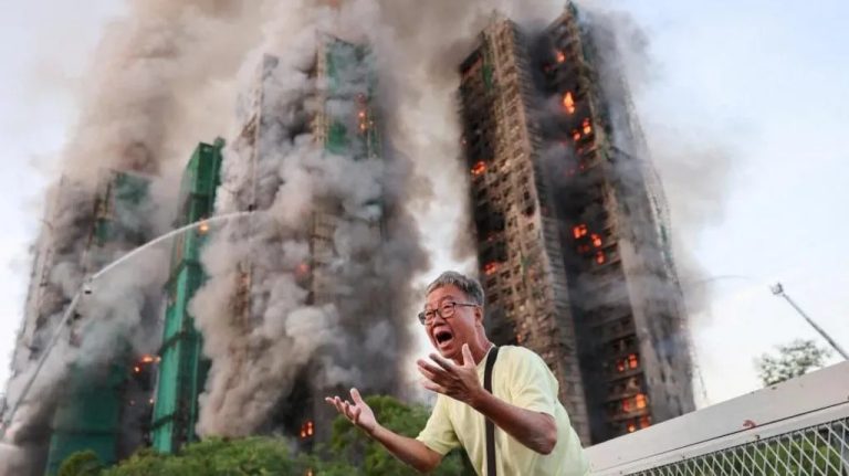 Abantu 55 bishwe n’inkongi yibasiye inzu zo guturamo muri Hong Kong