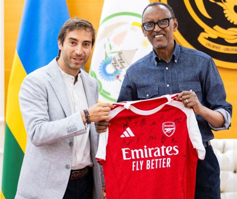 Gahagarika amasezerano na Arsenal ntabwo ari igitutu – Perezida Kagame