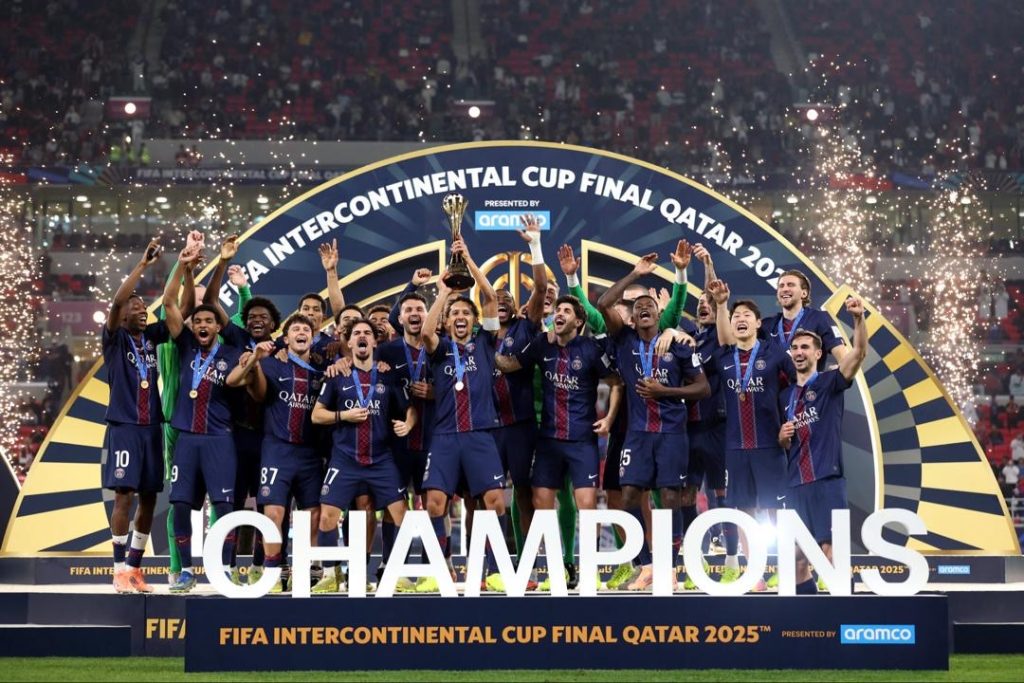 Paris Saint-Germain yatsinze Flamengo yegukana ‘FIFA Intercontinental Cup 2025’&nbsp;