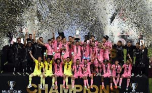 Inter Miami yegukanye igikombe cya shampiyona bwa mbere mu mateka