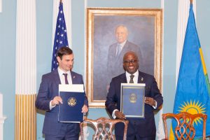 U Rwanda na USA byasinyanye amasezerano mu by’ubuzima y’asaga miliyari 328Frw