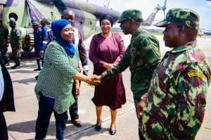 Mozambique: Madamu Talapa yasuye Inzego z’Umutekano z’u Rwanda
