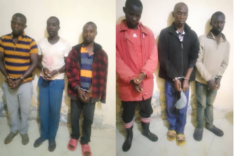 Nkombo: Batandatu bari barazengereje abaturage babiba bafunzwe