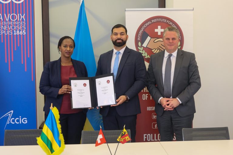 U Rwanda rwatangiye gukorana n’Ikigo IID cyo mu Busuwisi