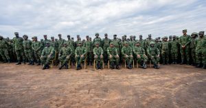 Ingabo z’u Rwanda zirwanira ku butaka zasoje amahugurwa y’amezi atanu