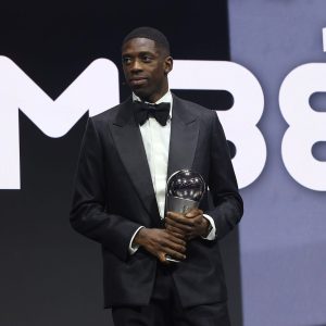 Ousmane Dembélé&nbsp;yegukanye igihembo cy’umukinnyi mwiza wa FIFA