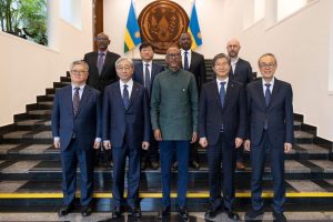Perezida Kagame yaganiriye n’Abayobozi ba kaminuza ya Yonsei yo muri Koreya y’Epfo