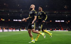 Manchester United yatsindiye Arsenal iwayo nyuma y’imyaka icyenda