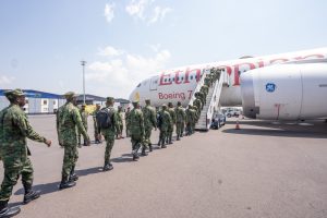 U Rwanda rwohereje ingabo muri Jamaica gusana ibikorwa remezo