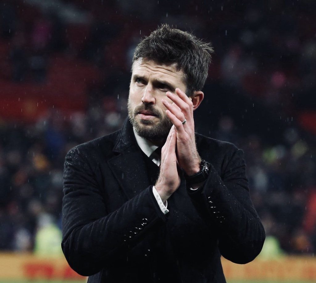 Michael Carrick yagizwe umutoza w’agateganyo wa Manchester United