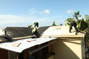 Ingabo z’u Rwanda n’iza Jamaica zatangiye gusana ibyangijwe n’ibiza