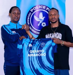 Police FC yasinyishije rutahizamu Ekeson w’Umunya-Nigeria
