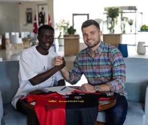 Niyo David yerakanywe mu Ikipe ya Rivne Veres yo muri Ukraine