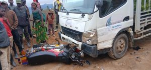 Nyamasheke: Impanuka y’imodoka yakomerekeje umumotari n’uwo yari ahetse
