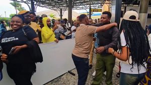 Samusure yageze i Kigali yakiranwa urugwiro