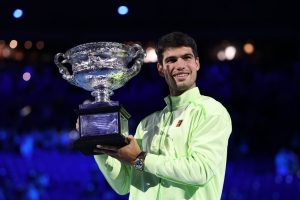 Tennis: Carlos Alcaraz yegukanye Australian Open yandika amateka&nbsp;