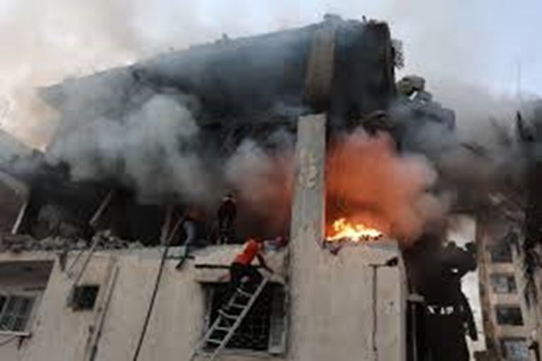 Gaza: Abantu batanu baguye mu bitero by’indege za Isiraheli