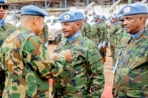 Abasirikare b’u Rwanda  muri Sudani y’Epfo bambitswe imidali y’ishimwe