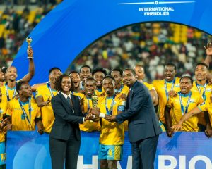 Minisitiri Mukazayire yacyeje Amavubi yatwaye FIFA Series 2026