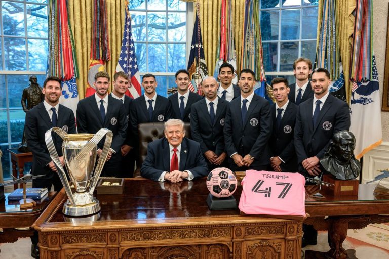 Perezida Trump yakiriye Inter Miami ya Lionel Messi