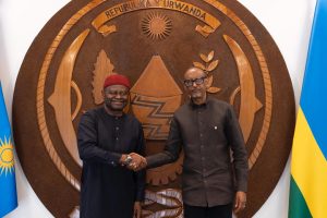 Perezida Kagame yasezeye kuri Dr. Ozonnia Ojielo