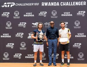 Trungelliti yegukanye ’ATP Challenger 100’ yakurikiwe na Perezida Kagame