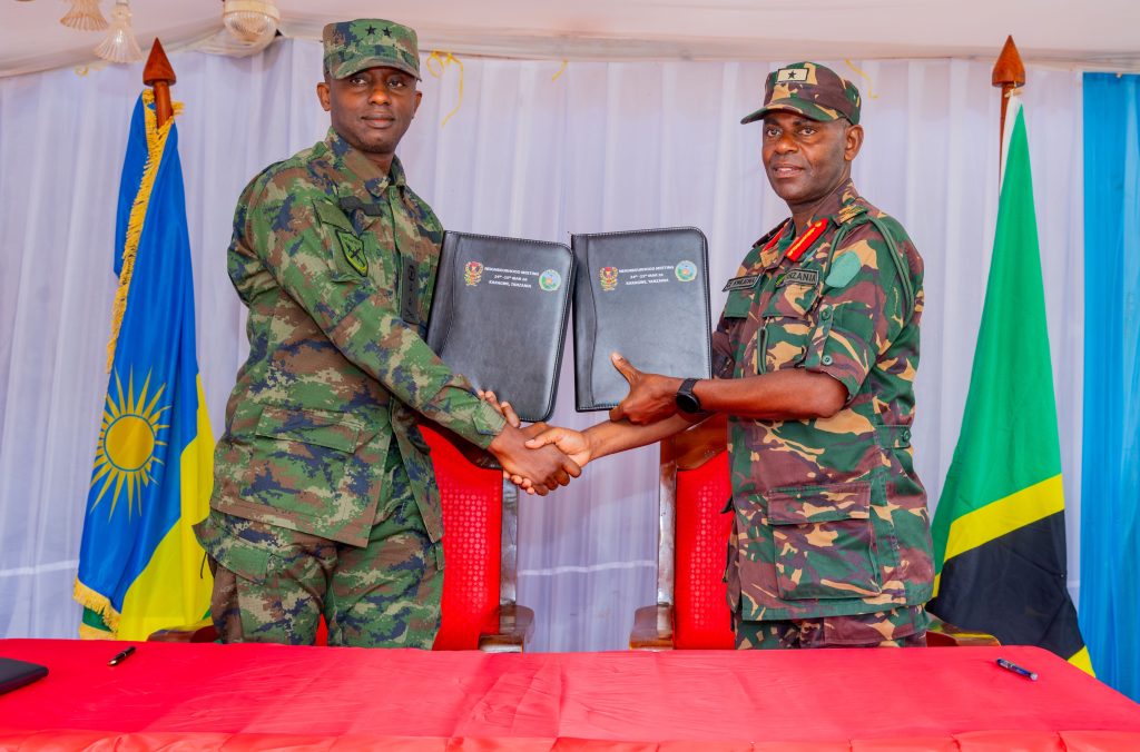 RDF yashimye ubufatanye ifitanye n’Ingabo za Tanzania TPDF