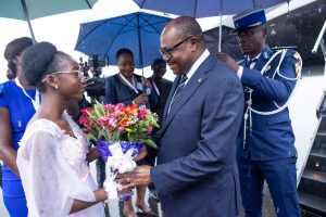 Dr. Nsengiyumva yahagarariye Perezida Kagame mu irahira rya Touadéra