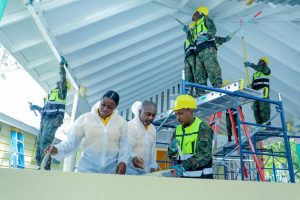 Jamaica: Ingabo z’u Rwanda zakoze umuganda