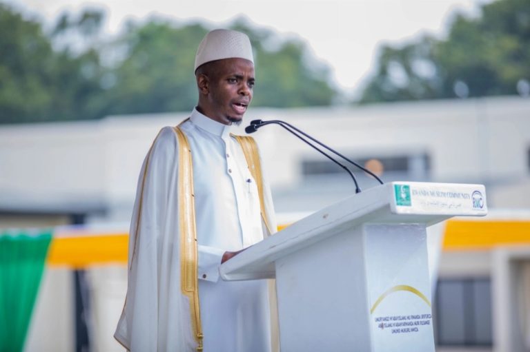 Mufti Sheikh Sindayigaya yasabye Abayisilamu gukomeza kurangwa n’ibikorwa byiza