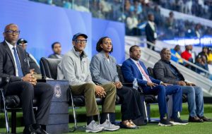 FIFA Series: Amavubi yanyagiye Grenada mu mukino wakurikiwe na Perezida Kagame (Amafoto)