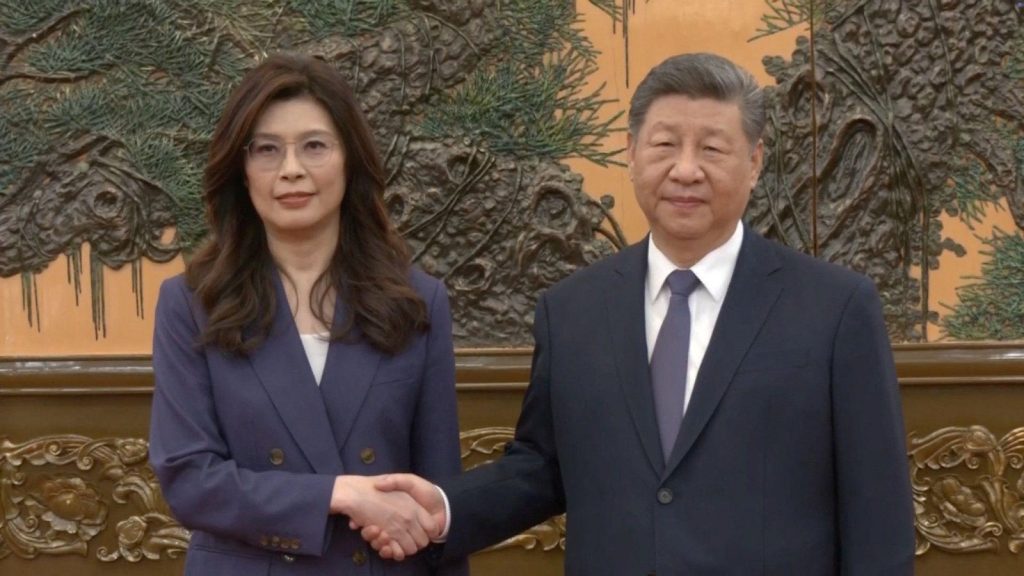 Utavuga rumwe n’ubutegetsi bwa Taiwan yahuye na Perezida w’u Bushinwa&nbsp;