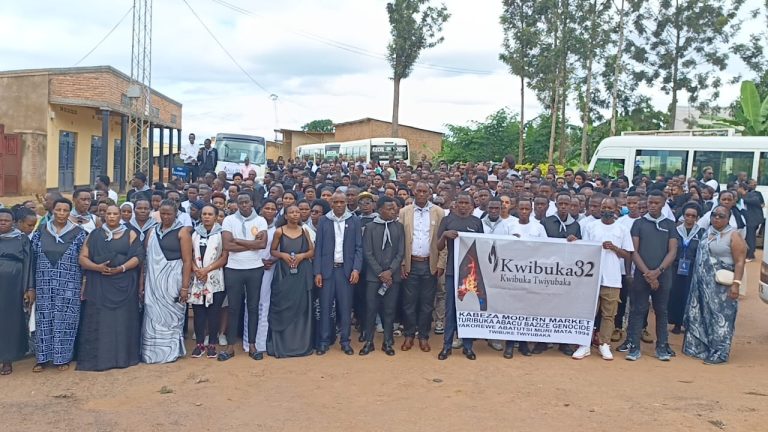 Kwibuka 32: Abacuruzi muri Kabeza Morden Makert  biyemeje gukoresha amafaranga bubaka u Rwanda aho kurusenya