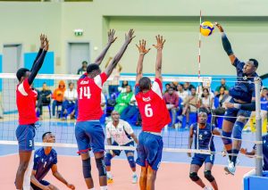 Volleyball: Police VC na APR WVC zatangiye neza imikino ya kamarampaka (Amafoto)