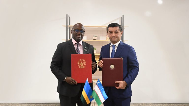 Umubano mu bya Dipolomasi hagati y’u Rwanda na Uzbekistan