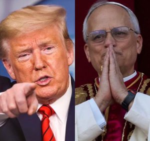Perezida Trump yise Papa Leo XIV udashoboye anamucyurira ko  ari we wamushyirishijeho