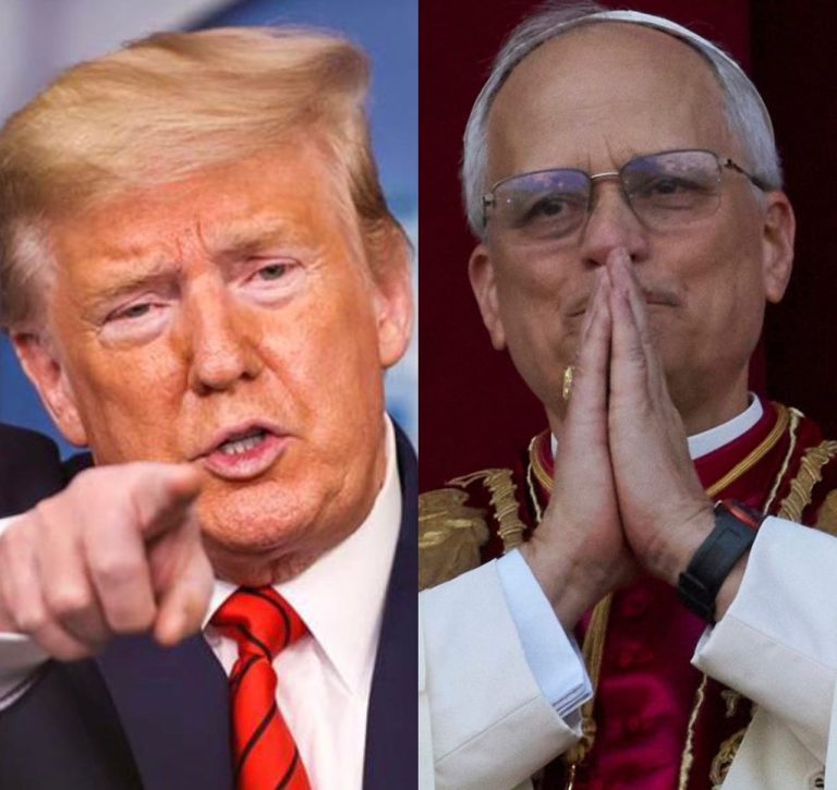 Perezida Trump yise Papa Leo XIV udashoboye anamucyurira ko  ari we wamushyirishijeho