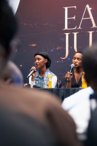 Alicia na Germaine banyotewe no kuzataramira muri BK Arena
