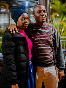 Alex Dusabe n’umugore we berekeje mu Bubiligi