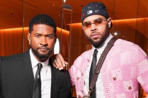 Abahanzi Usher na Chris Brown bagiye gukorana ibitaramo&nbsp;