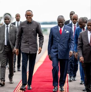 Perezida Kagame yageze muri Congo Brazzaville