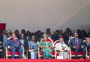 Perezida Kagame yitabiriye irahira rya Sassou Nguesso wa Congo